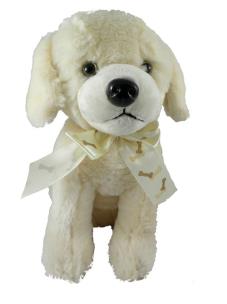 Opakowanie Piesek Zak kremowy 25cm siedzący