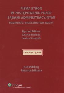 Opakowanie Pisma stron w postępowaniu przed sądami administracyjnymi