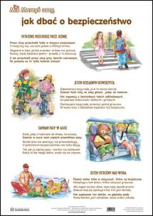 Opakowanie Plansza Miś Marcyś uczy Jak dbać o bezpieczeństwo