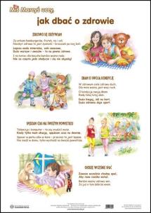 Opakowanie Plansza Miś Marcyś uczy Jak dbać o zdrowie