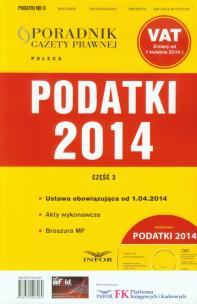Opakowanie Podatki 2014/6 Część 3