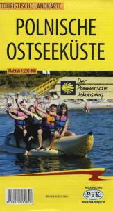 Opakowanie Polnische Ostseekuste Touristische Landkarte 1:200 000