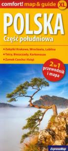 Opakowanie Polska Część południowa 2w1 Przewodnik i mapa