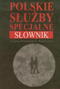 Opakowanie Polskie służby specjalne Słownik