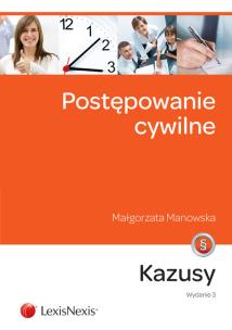 Okładka książki Postępowanie cywilne Kazusy