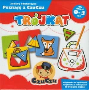 Okładka książki Poznaję z CzuCzu - Trójkąt
