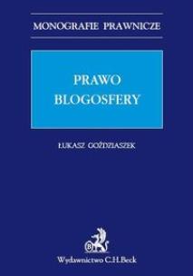 Okładka książki Prawo blogosfery