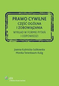 Okładka książki Prawo cywilne Część ogólna i zobowiązania