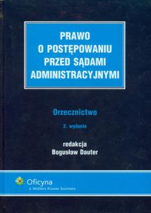 Opakowanie Prawo o postępowaniu przed sądami administracyjnymi
