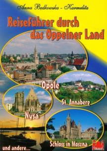 Okładka książki Przewodnik po Ziemi Opolskiej wersja niemiecka