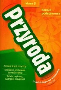 Okładka książki Przyroda 5 + ściąga