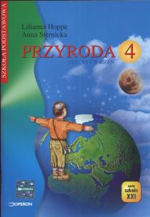 Okładka książki Przyroda PODST 4 ćw OPERON