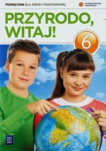 Okładka książki Przyroda SP Przyrodo Witaj 6 podr w.2014 NPP