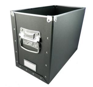 Opakowanie Pudło na teczki zawieszkowe grafitowe