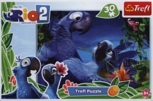 Okładka książki Puzzle 30 Rio 2 TREFL