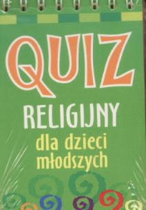 Okładka książki Quiz religijny dla dzieci młodszych