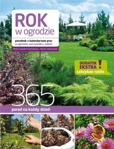 Okładka książki Rok w ogrodzie.365 porad.Poradnik z... TW