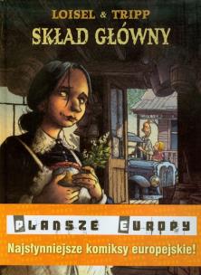 Okładka książki Skład Główny Plansze Europy