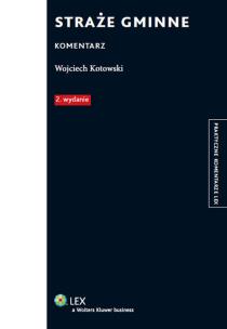 Okładka książki Straże gminne Komentarz