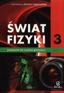 Okładka książki Świat fizyki 3 Podręcznik Część 3