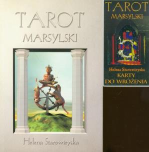Okładka książki Tarot marsylski + karty