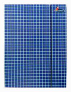 Opakowanie Teczka z gumką A4 Szkocka krata