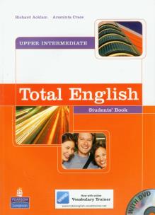 Okładka książki Total English Upper-Intermediate Student's Book with DVD