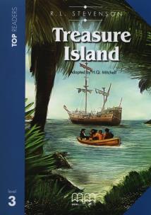 Okładka książki Treasure Island + CD