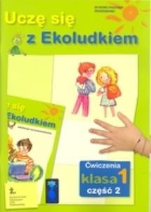 Okładka książki Uczę się z Ekoludkiem 1/2 ćw ŻAK