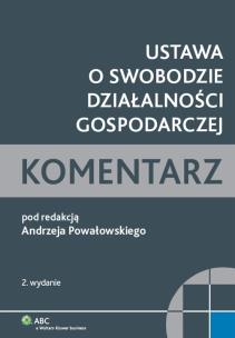 Opakowanie Ustawa o swobodzie działalności gospodarczej