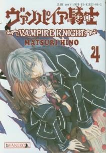 Okładka książki Vampire Knight 4