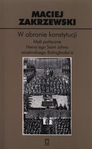 Okładka książki W obronie konstytucji