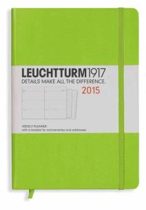 Opakowanie Weekly Planner 2015 Medium limonkowy
