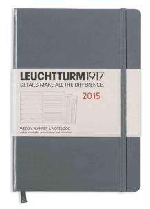Opakowanie Weekly Planner 2015 & Notebook Medium antracyt