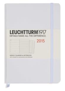 Opakowanie Weekly Planner 2015 & Notebook Medium biały
