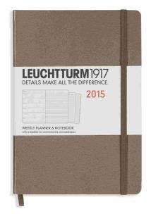 Opakowanie Weekly Planner 2015 & Notebook Medium taupe