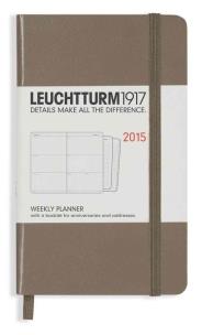 Opakowanie Weekly Planner 2015 Pocket taupe
