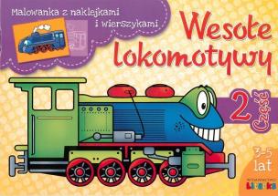 Okładka książki Wesołe lokomotywy część 2