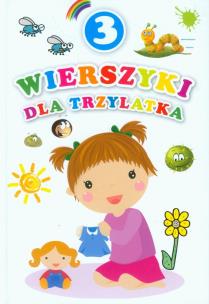 Okładka książki Wierszyki dla trzylatka