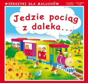 Okładka książki Wierszyki Jedzie pociąg z daleka ...