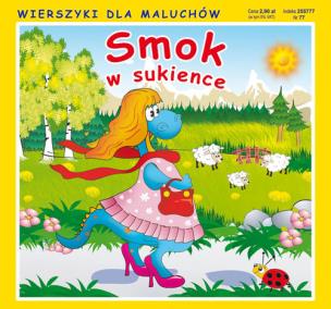 Okładka książki Wierszyki Smok w sukience