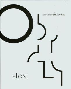 Okładka książki Władysław Strzemiński Obrazy słów