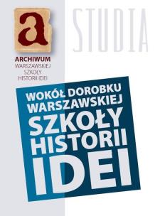 Opakowanie Wokół dorobku warszawskiej szkoły historii idei