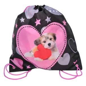 Opakowanie Worek na obuwie Szczeniak z serduszkiem