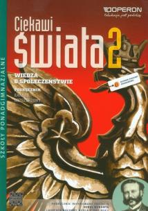 Okładka książki WOS LO 2 Ciekawi świata podr ZR w.2013 OPERON