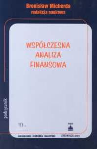Opakowanie Współczesna analiza finansowa + CD