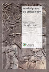 Okładka książki Wykład prawa dla archeologów