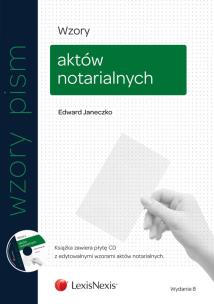 Okładka książki Wzory aktów notarialnych