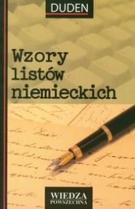 Okładka książki Wzory listów niemieckich
