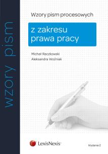 Okładka książki Wzory pism procesowych z zakresu prawa pracy